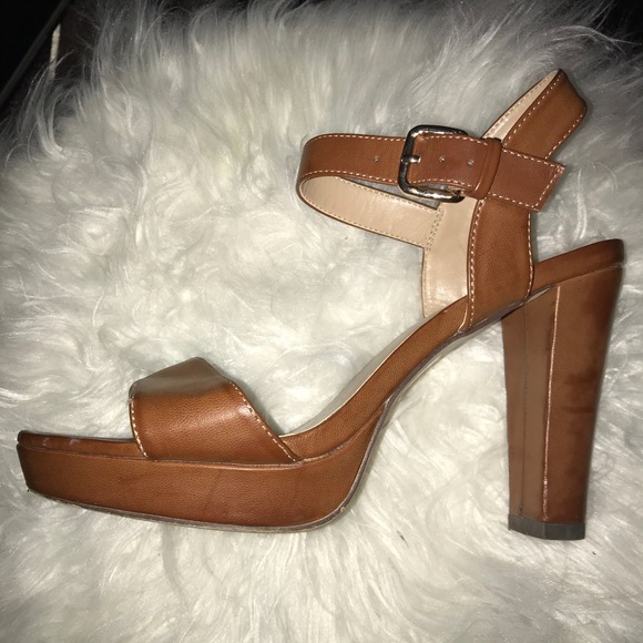 Brown NY&C Chunky Heels - Picture 5 of 5
